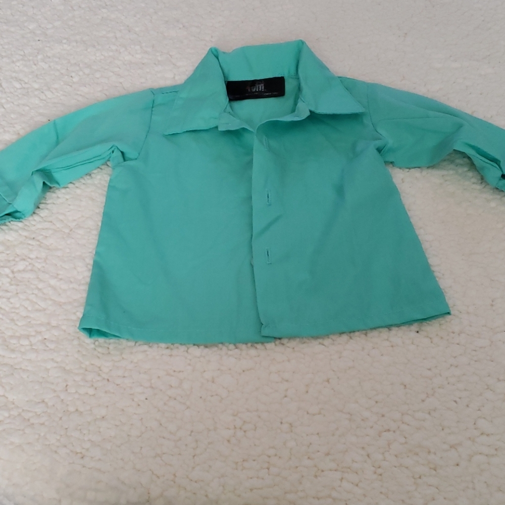 Cute baby button up